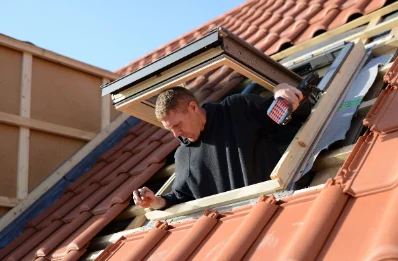 Pose de fenêtres de toit Velux à Bermerain